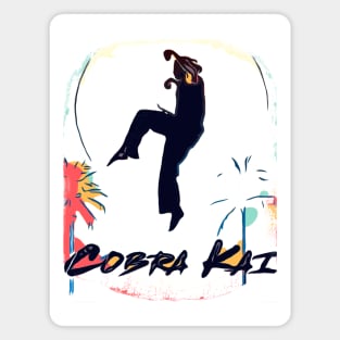 Cobra Kai Karate Kick Magnet